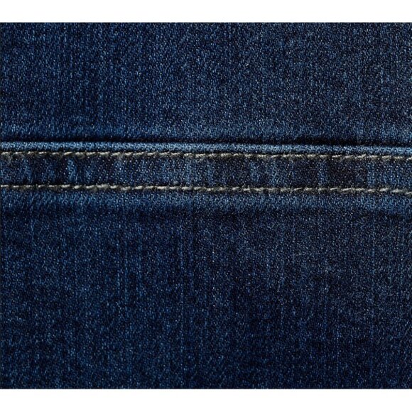 💕SUSAN GRAVER💕 Regular High Stretch Denim Crop Jeans with Ties 8P - Picture 7 of 16